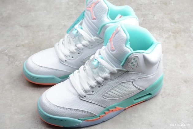 Air 440892-100 5 GS Aqua Jordan Light 0702